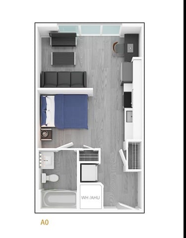 Studio floor plan