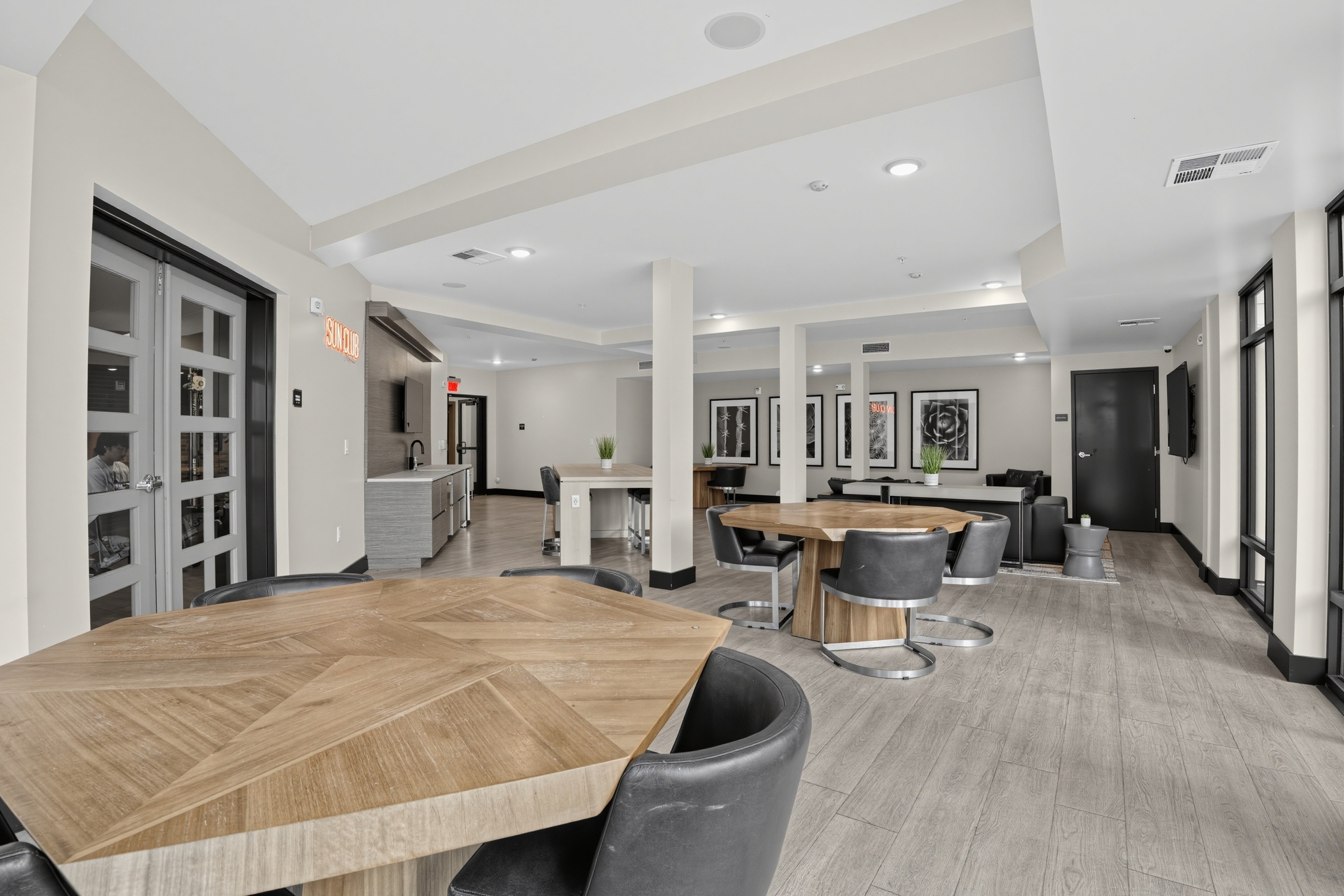Social Spaces with Lounge Seating at Flare Student Apartments in Tempe, AZ